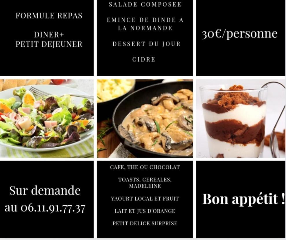 Le Cezembre Gite La Taniere Moidrey Bagian luar foto